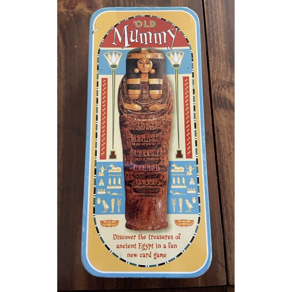 NEW Old Mummy Ancient Egypt Card Game Educational Ages 6 & Up Companion Guide